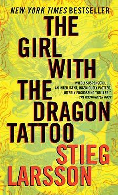 The girl with the dragon tattoo Book cover