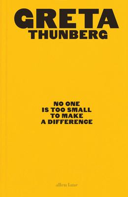 No one is too small to make a difference Book cover