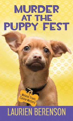 Murder at the puppy fest Book cover