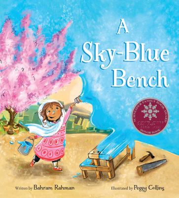 A sky-blue bench Book cover